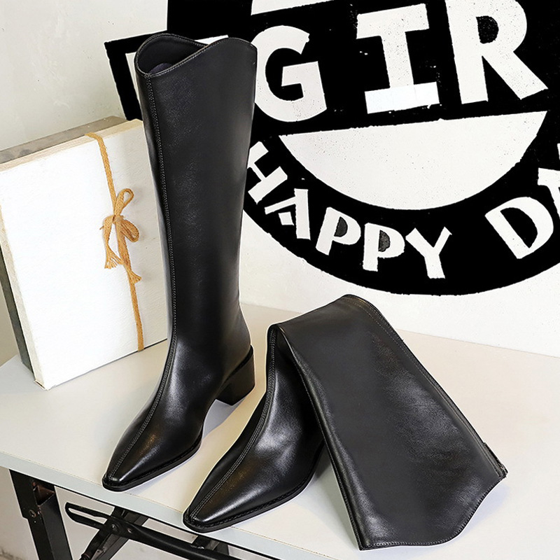 Knee High Boots Women - BIGTREE 2027 Novas Botas de Cano