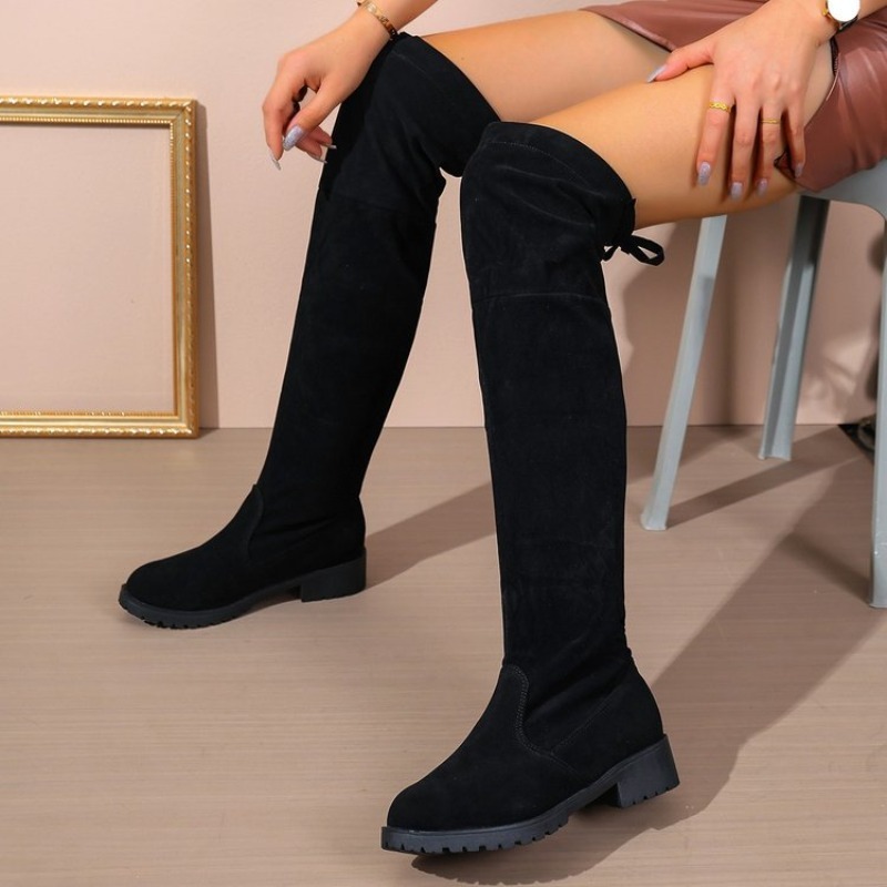 Botas femininas acima do joelh - Sock Boot Women avaliação e preço