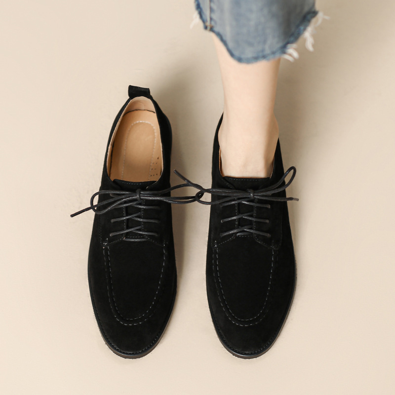 2025 primavera e outono novas  - Oxford Lace Up Women avaliação e preço
