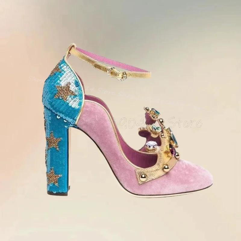 Estilo tribunal coroa de crist - Court Heel Pointed avaliação e preço